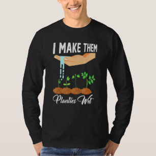 T-shirt Je Leur Donne Des Places Jardin Humide Pour Femmes