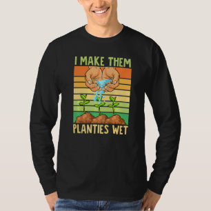 T-shirt Je Leur Donne Des Places Jardin Plante Humide