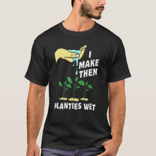 T-shirt Je Leur Fais Places Jardin Humain Plante De Jeu Ea