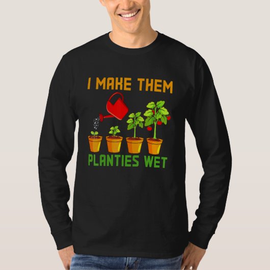 T-shirt Je Leur Fais Plaintes Plante Humain (Devant)