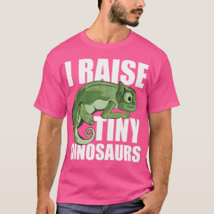 T-shirt Je lève de minuscules dinosaures drôle Chameleon