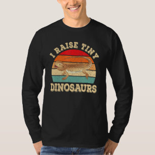 T-shirt Je lève de minuscules dinosaures Lizard Repti Drag