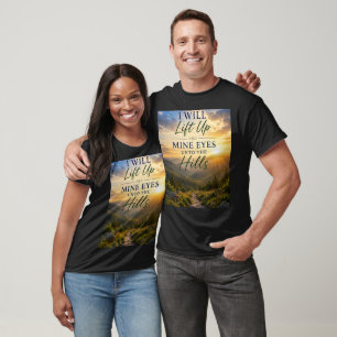T-shirt Je lèverai mes yeux vers les collines