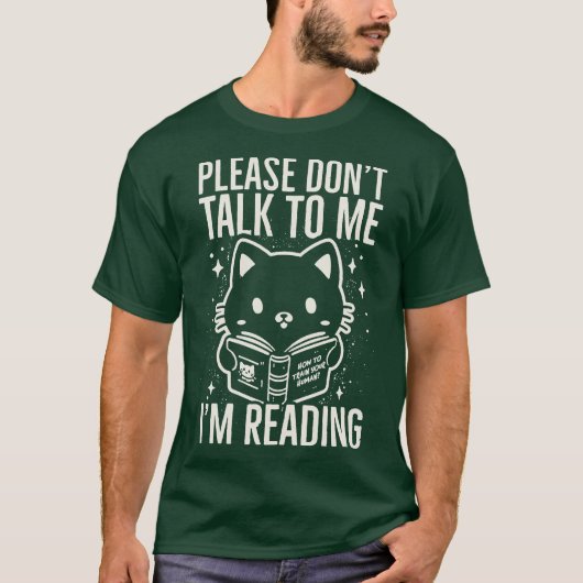 T-shirt je lis (Devant)