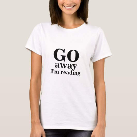 T-shirt Je lis (Devant)