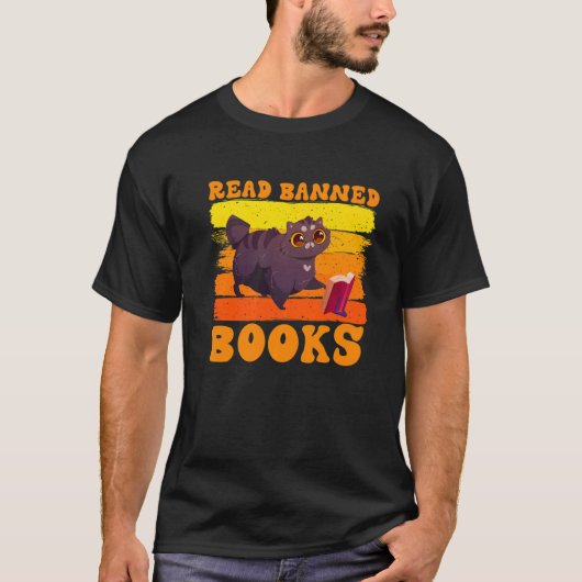 T-shirt Je lis des livres interdits, Reader, Bookworm Prem (Devant)