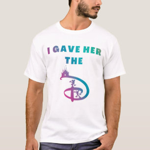 T-shirt Je lui ai donné la chemise de vacances du groupe