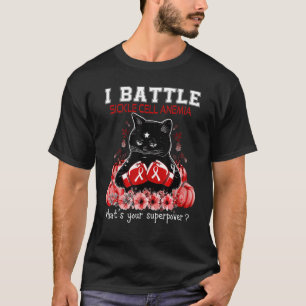T-shirt Je lutte contre la sensibilisation à l'anémie falc