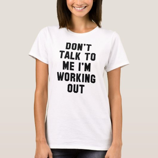 T-shirt Je m'active (Devant)