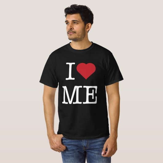 T-shirt Je m'aime (Devant entier)