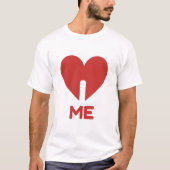 T-SHIRT JE M'AIME (Devant)