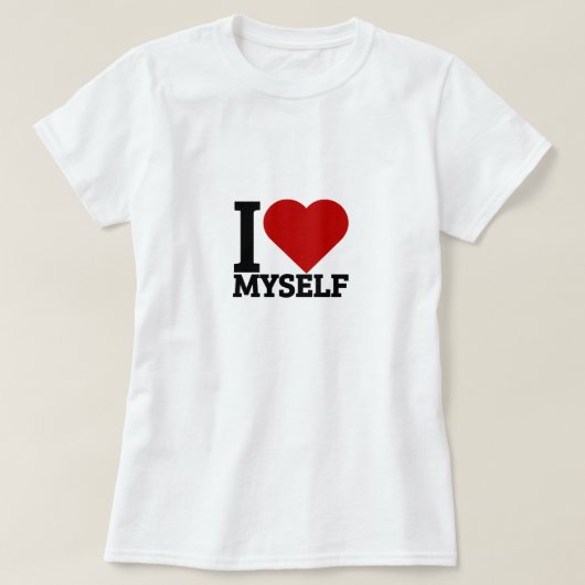 T-shirt Je m'aime (Design devant)