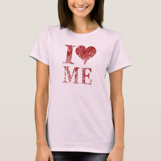 T-shirt je m'aime - j'aime sa chemise pour chemise