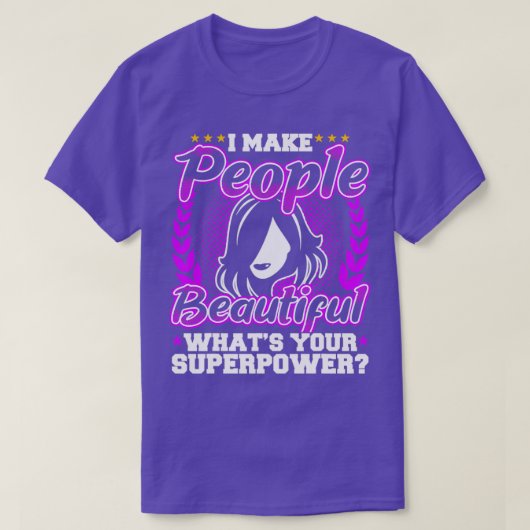T-shirt Je Makepeoplebeautiful Funny (Design devant)