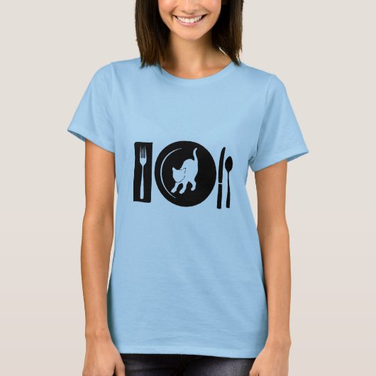 T-shirt Je mange ... (Devant)