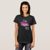 T-shirt Je mange Crayons Crayon (Devant entier)