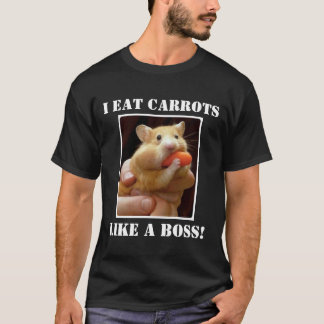 T-SHIRT JE MANGE DES CAROTTES COMME UN PATRON !