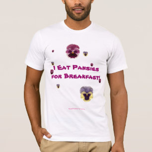 T-shirt Je mange des pensées pour le petit déjeuner !