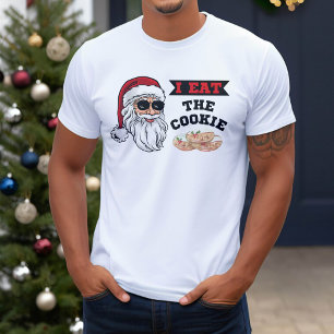T-shirt Je Mange Le Cookie Drôle Dirty Plaisanterie Père N
