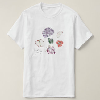 T-shirt Je mange sainement
