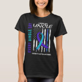 T-shirt Je Manque Mon Oncle Prévention du Suicide Ameri (Devant)