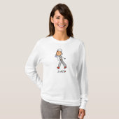 T-shirt Je marche (Devant entier)
