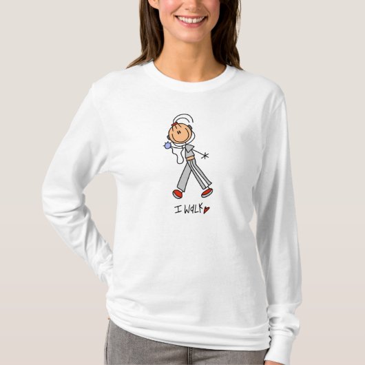 T-shirt Je marche (Devant)