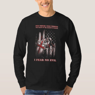 T-shirt Je marche à travers la vallée de la mort, je ne cr