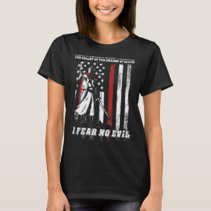 T-shirt Je Marche Dans La Vallée De La Mort Je Crains Non
