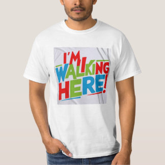 T-shirt Je marche ici !