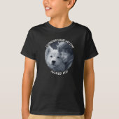 T-shirt Je me demande ce que mon chien m'a appelé ? (Devant)