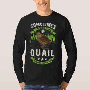 T-shirt Je Me Demande Si Ma Queue Pense À Moi Trop Quai