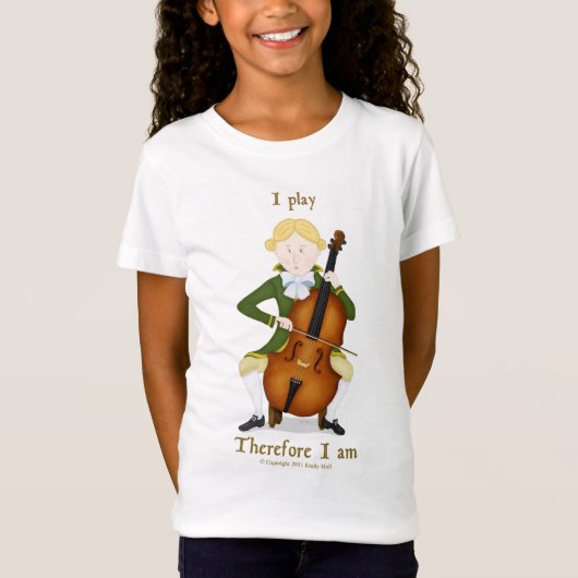 T-Shirt Je me joue par conséquent suis (Devant)