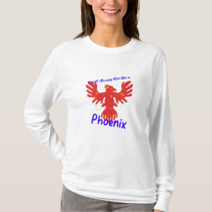 T-shirt Je me lèverai toujours comme un Phoenix