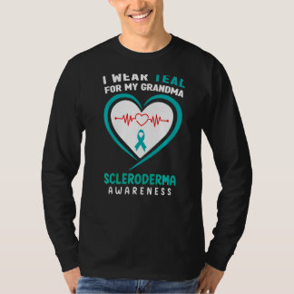 T-shirt Je Me Porte Turquoise Pour Ma Sensibilisation Au S