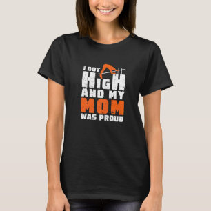 T-shirt Je Me Suis Élevé Et Ma Mère Était Fière De Sautill