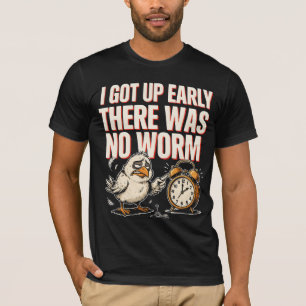 T-shirt Je Me Suis Levé Tôt Il N'y Avait Pas D'Humour De V