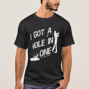 T-shirt Je Me Suis Trouvé Un Trou En Un