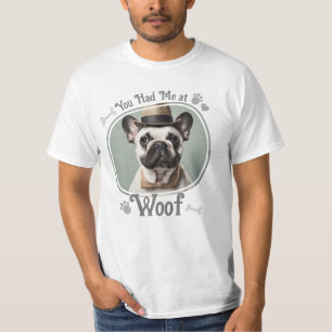 T-shirt Je Me Suis Vu À Woof Pet Dog Photo