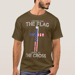 T-shirt Je Me Trouve Pour Le Drapeau Je Me Cagenouille À L
