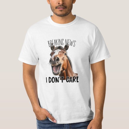 T-Shirt Je m'en fiche (Devant)