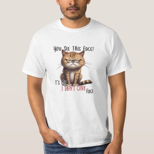 T-Shirt Je m'en fiche (Devant)