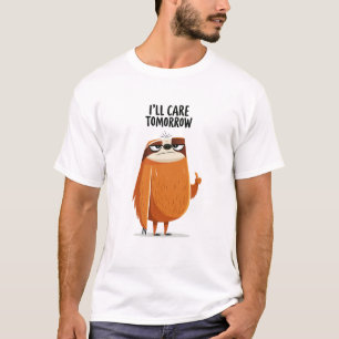 T-shirt Je M'en Occuperai Demain Cadeau de Personnage de P