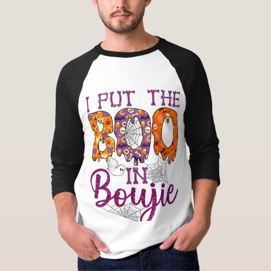 T-shirt Je mets le Boo dans la Bougie (Devant)