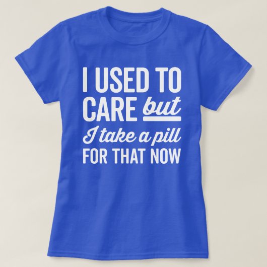 T-shirt Je M'Intéressais Aux Citations Drôle (Design devant)