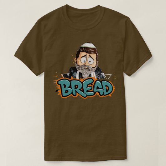 T-shirt Je Mlle Bread Kosher Pour La Pâque Pas Challah Mat (Design devant)