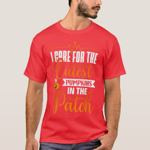 T-shirt Je M'Occupe Des Citrouilles Les Plus Couteux De L'