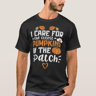 T-shirt Je M'Occupe Des Citrouilles Les Plus Couteux Du Pa
