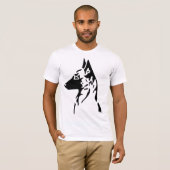 t-shirt je monte la garde (Devant entier)