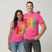 T-shirt Je Monte Les Murs Et Connais Les Choses Rétro Esca (Unisexe)